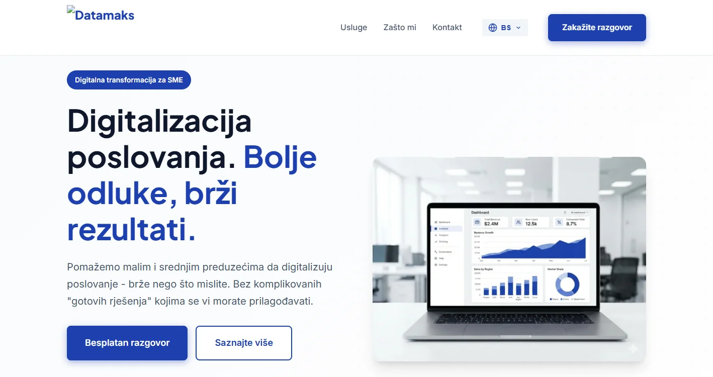 Datamaks.net - Web sajt
