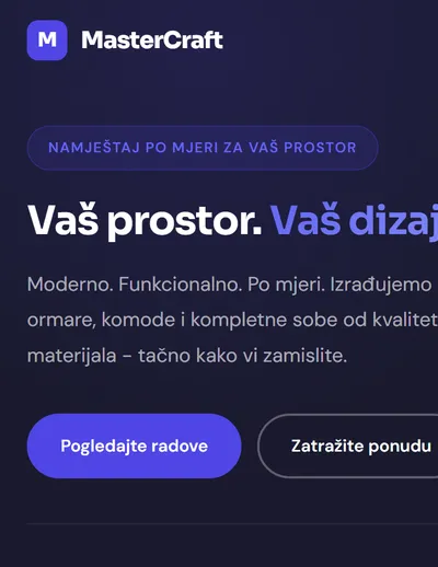 MasterCraft - namještaj